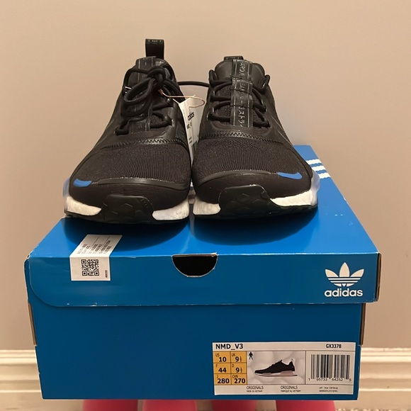 NWT ADIDAS NMD_V3 ‘OG Black’ size 10 - Picture 8 of 15